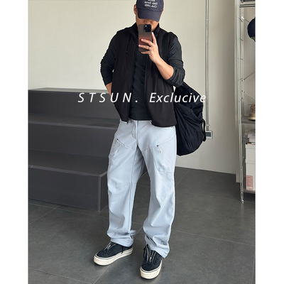 STS加绒软壳战术多袋直筒长裤