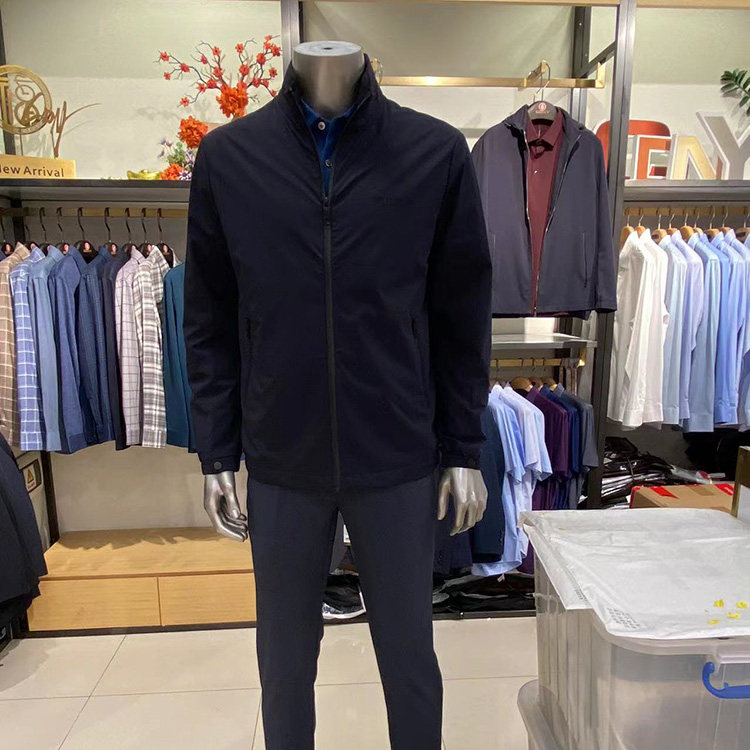 凯迪东尼.凯文莱德男装正品秋冬新款男士立领舒适休闲外套NQ0207