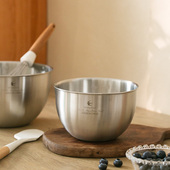 烘焙和面盆量碗打蛋厨房加厚 304不锈钢大容量料理盆 沙拉碗 外单