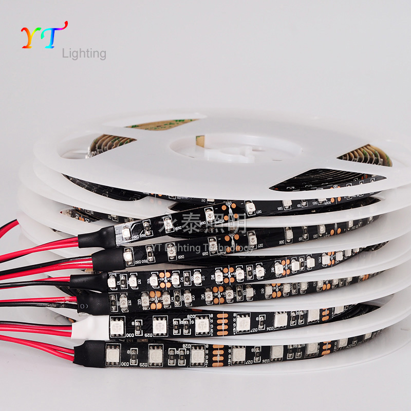 LED灯带UV光波长390-400nm60珠5050不防水灯珠室内外装饰柜台12V