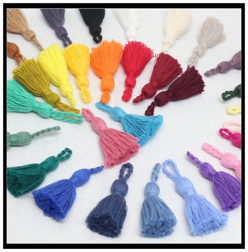 迷你棉线小流苏手串穗子