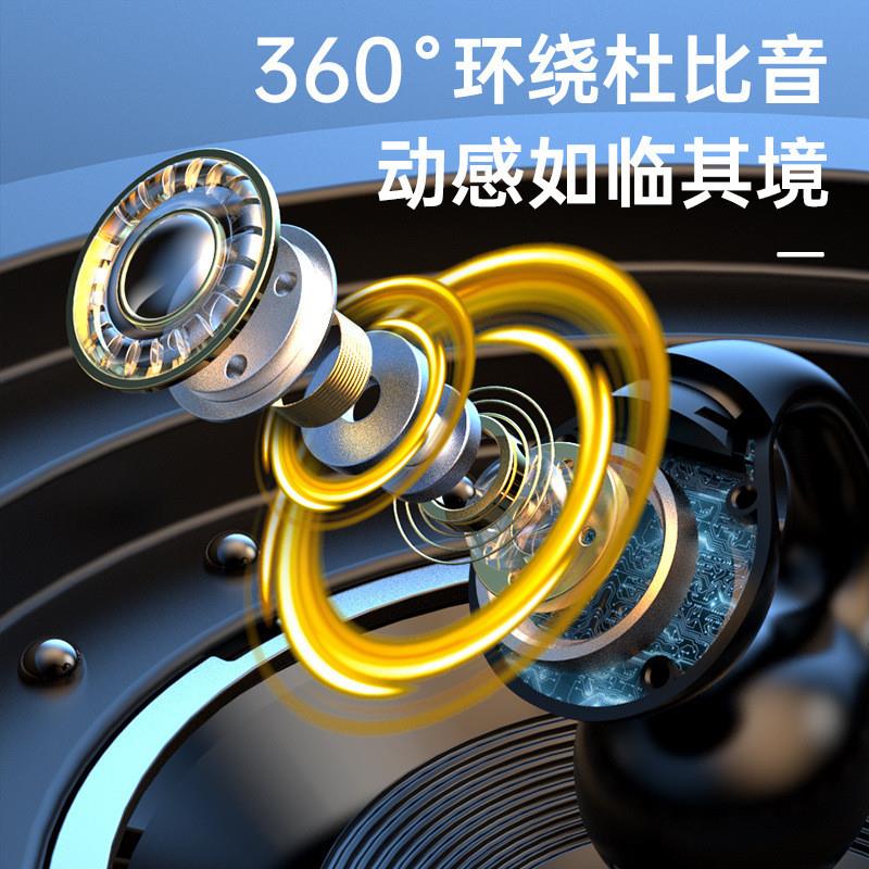 TWS蓝牙对耳耳夹式无线耳机OWS跑步运动不入耳大容量现货批