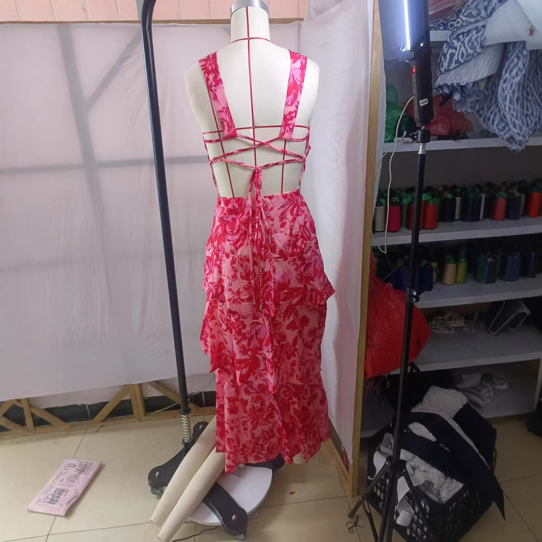欧美跨境外贸批发新款女装连衣裙
