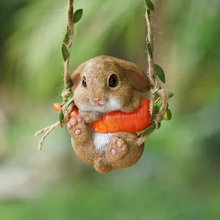 花园造景布置树攀登爬幼儿园露台阳台动物户外装饰挂件庭院摆件