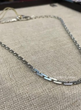 国/现西班牙潮牌UNOde50男女同款极简几何项链中性手工欧美轻奢