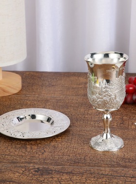 欧式高级白酒杯创意家用金属