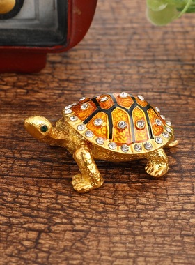 时尚复古乌龟首饰盒摆件