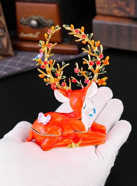 金属珐琅彩七宝烧饰品首饰盒盒