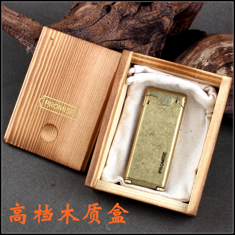 纯铜煤油金属超薄质感打火机高档个性复古男士女士商务生日礼品