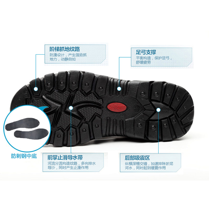 劳保鞋男款防砸防刺穿轻便耐磨图片