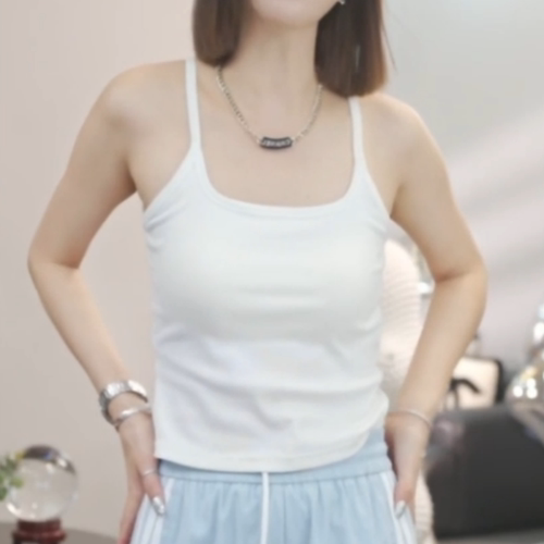 【百搭美背】2026新款蕾丝拼接背心女夏季纯欲风外穿内搭工字美背