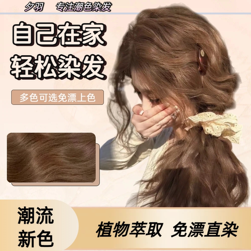 2025新款女士植物免漂染发膏剂