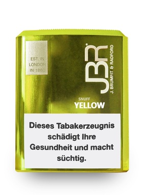 25年新版德国普世 JBR Yellow 柠檬薄荷味 水果味进口