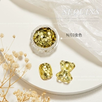 Блестки для ногтей, Южная Корея, #03