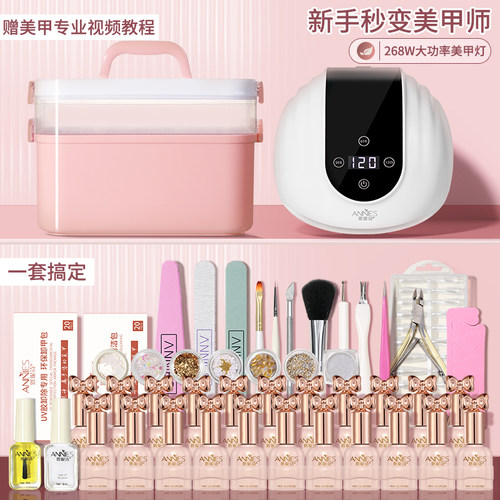 恩妮诗专业做指甲油胶美甲套装