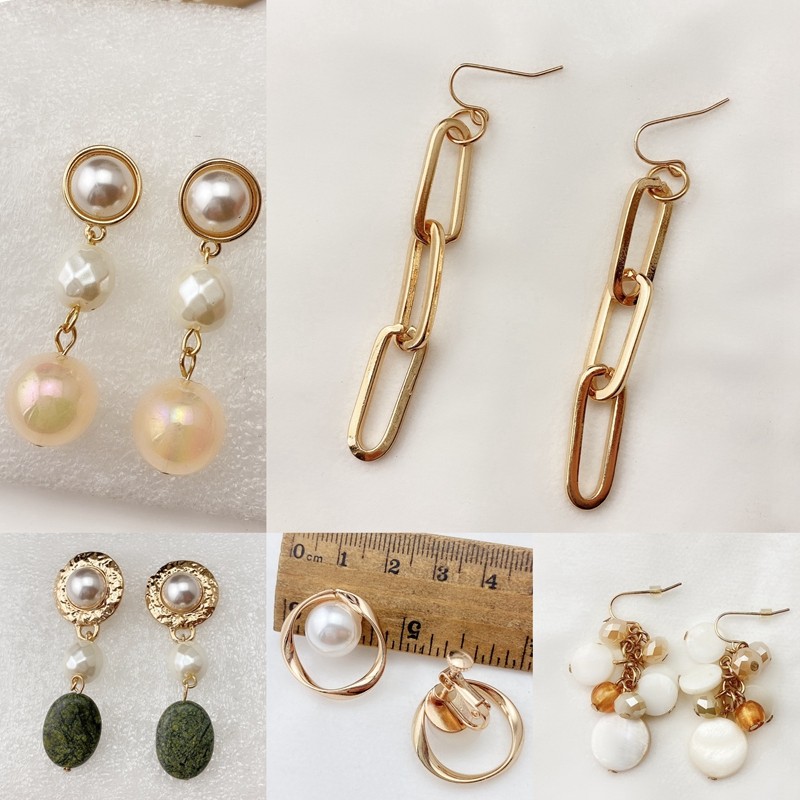 CE-283耳环女时尚流行气质简约百搭冷淡风法式慵懒复古港风,饰品/流行首饰/时尚饰品新,耳环,淘宝优惠券,粉丝福利购,淘宝优惠卷