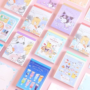 日系小便签三弹高颜值便签学生可爱手账可撕便携无粘性小本