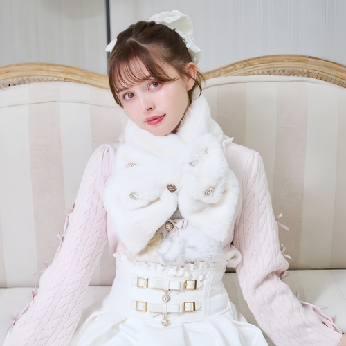 【全款预约】Liz Lisa 毛绒围巾 453-9922-0