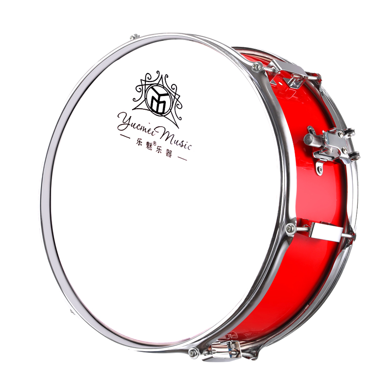 乐魅小军鼓11/13/14英寸学生鼓号队 双音不锈钢小鼓乐器 成人洋鼓
