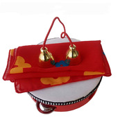 包 奥尔夫乐器铃鼓儿童舞蹈打击乐器手鼓幼儿园老师早教手拍鼓 免邮