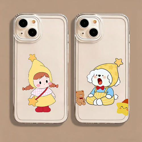 星帽宝苹果17手机壳iPhone16promax华为nova14/m80荣耀600/500小米17/k90透明OPPOReno16/13适用VIVOs60一加9