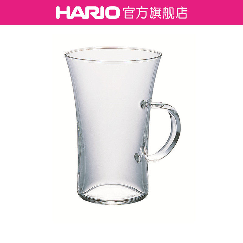【旗舰店】HARIO耐热玻璃茶杯透明泡茶杯水杯果汁杯牛奶杯饮料杯
