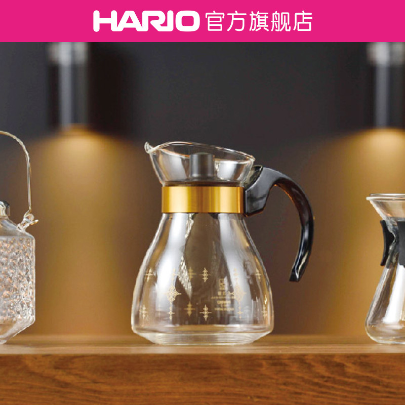 HARIO耐热玻璃茶壶1996复刻版