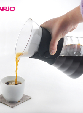【旗舰店】HARIO滴漏式过滤杯手冲咖啡一体壶套装玻璃分享壶VDD