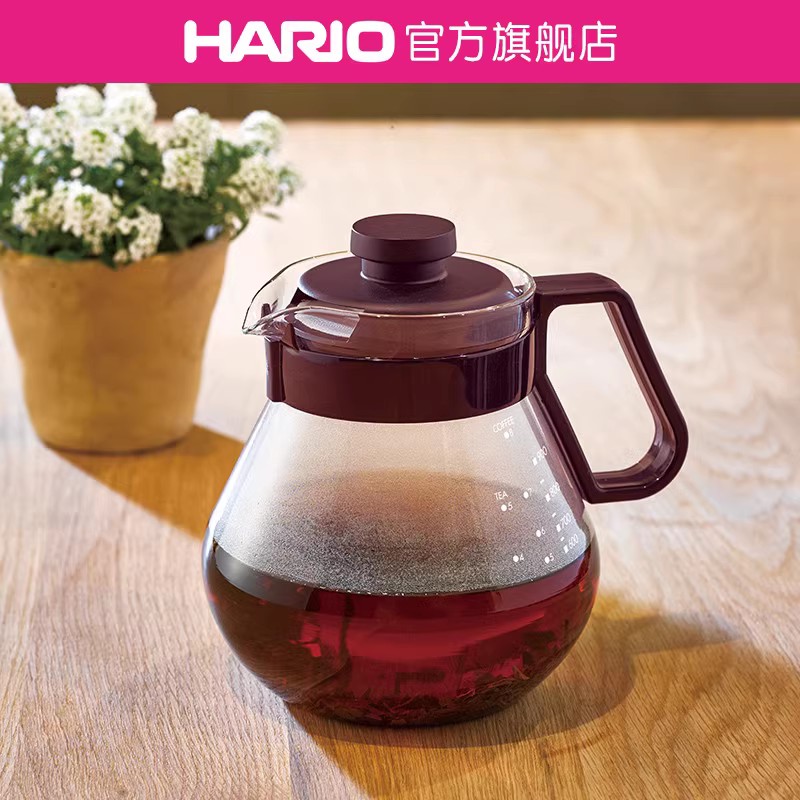 耐用耐热玻璃下午茶容量咖啡壶