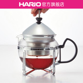 旗舰店 HARIO玻璃茶壶不锈钢滤网泡茶壶冲茶器茶水分离壶CHAN