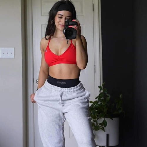 GYMSHARK可拆卸细带褶皱纯色文胸