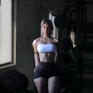 性感有型！BOMB蜜见 ATB五花肉奶管美背抹胸运动健身中高强度文胸