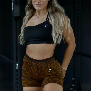 BOMB蜜见FITNESS GYM鲨鱼单性感美背香肩单带运动健身防走光文胸