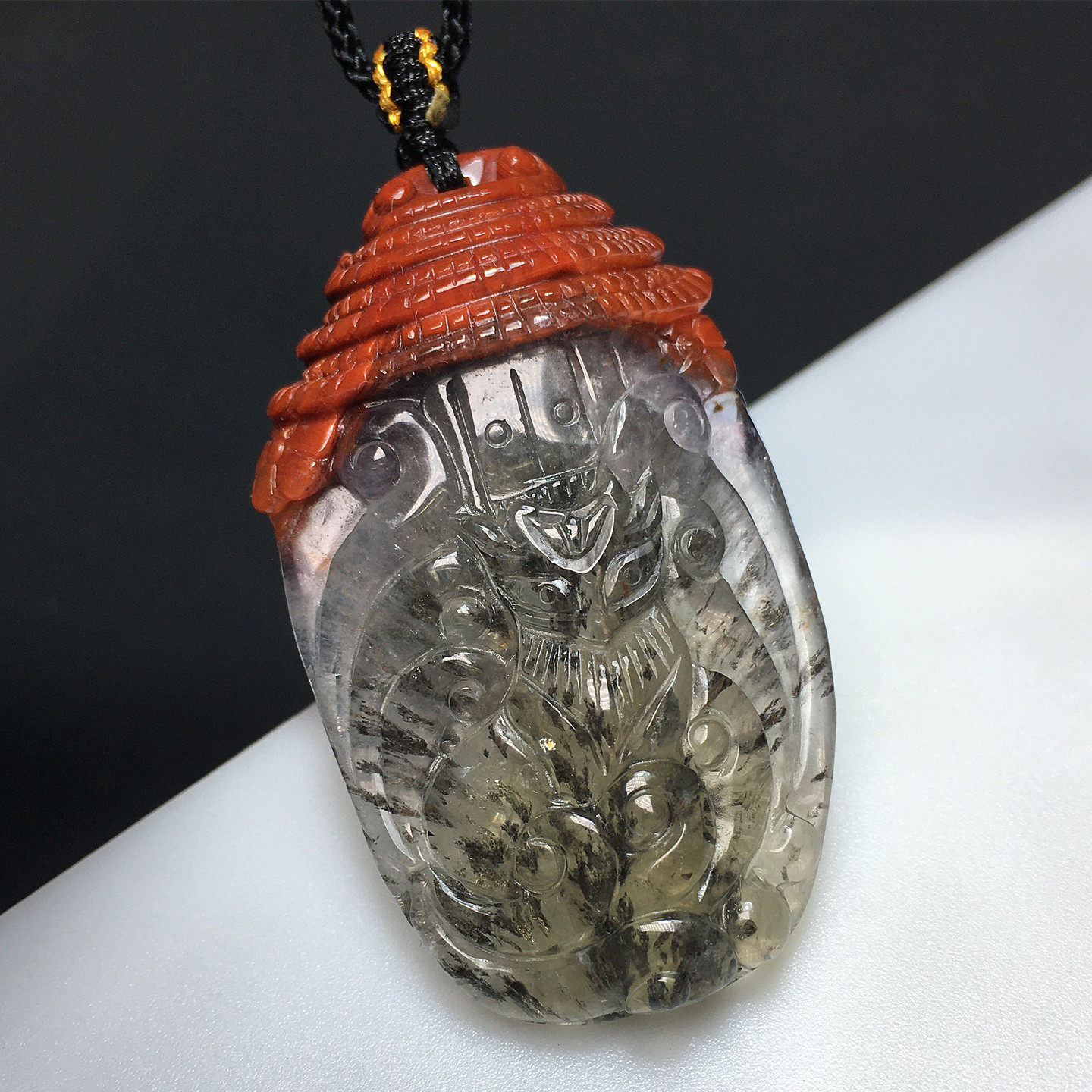 极光23水晶吊坠九尾狐挂件礼物