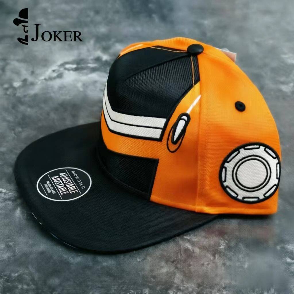 Joker严选 Dragon Ball Z 橙黑赛亚蒙面超人造型硬顶平沿棒球帽