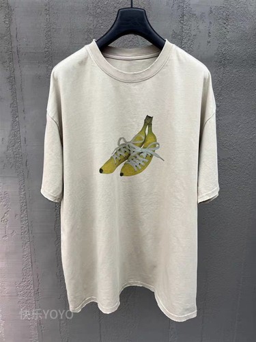 欧货bobo1972美式街头2025夏季上衣圆领趣味图案印花短袖T恤