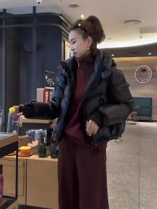 新年新气象白鸭绒羽绒服女2025冬季新款潮流时尚气质加绒加厚外套