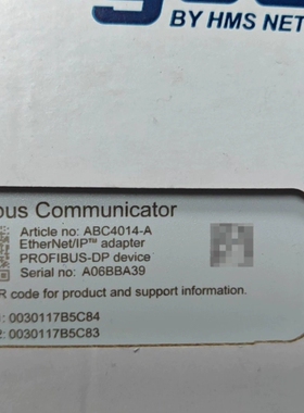 HMS Anybus Communicator ABC401 ~议价