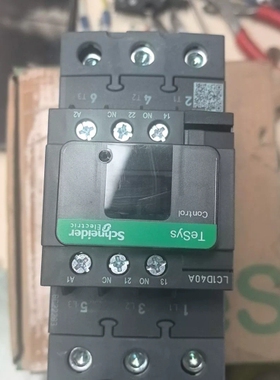 施耐德LC1D40A接触器TeSys系列40A黑色款线圈11 ~议价