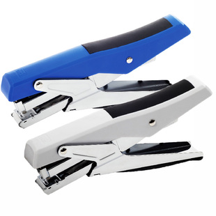 包邮得力0329手握式订书机钉书机省力订书器装订机弹出式办公用品