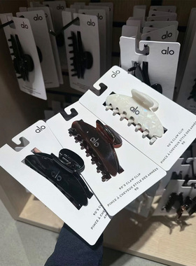 ins风极alo简鲨鱼夹多发量健身