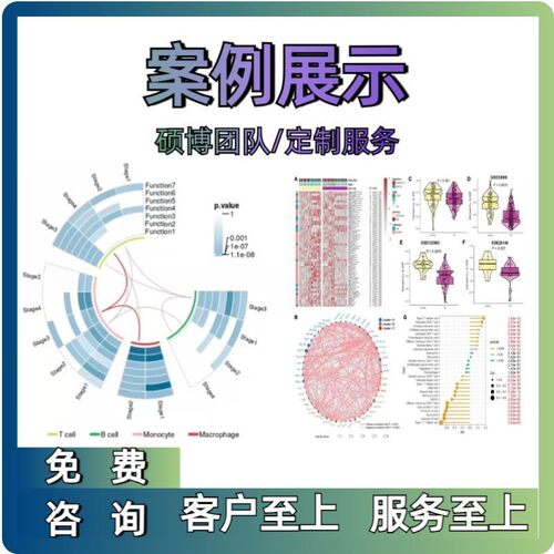 网络药理学生信sci 分子对接中药复方 生信分析服务 医学科研