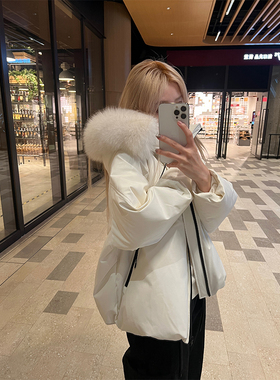 ski byTannin赤兔Après ski典藏级三防狐狸毛领功能型羽绒服