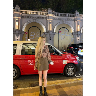 Jennie Like A字修身 气质高腰显瘦工装 ski 短裙裤 byTannin赤兔