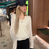 背心外搭两件套女新春秋百搭宽松小众套装 ski byTannin赤兔韩姐