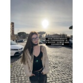 重工编织纯棉口袋肌理感外套女春 Tannin赤兔贝里尼香香 ski