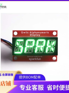 COM-18566【QWIIC ALPHANUMERIC DISPLAY GREEN】开发板 套件 编