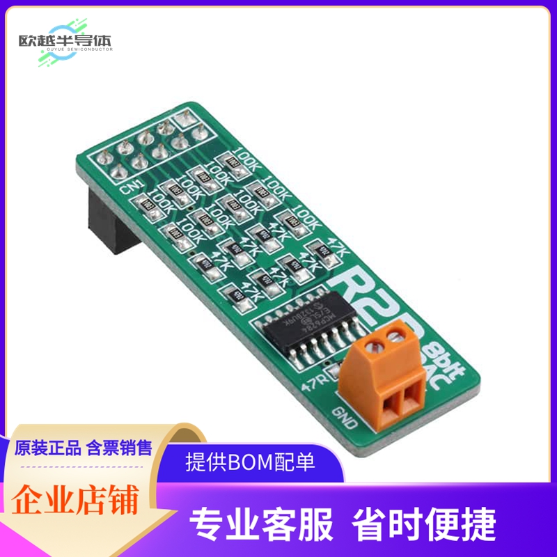 MIKROE-391【BOARD R/2R LADDER DAC CONV】开发板 套件 编程器
