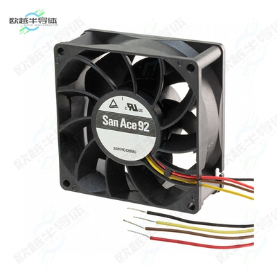 9GA0924P4J031[风扇FAN AXIAL 92X25MM 24VDC WIRE]