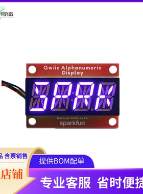 COM-16918【QWIIC ALPHANUMERIC DISP PURPLE】开发板 套件 编程